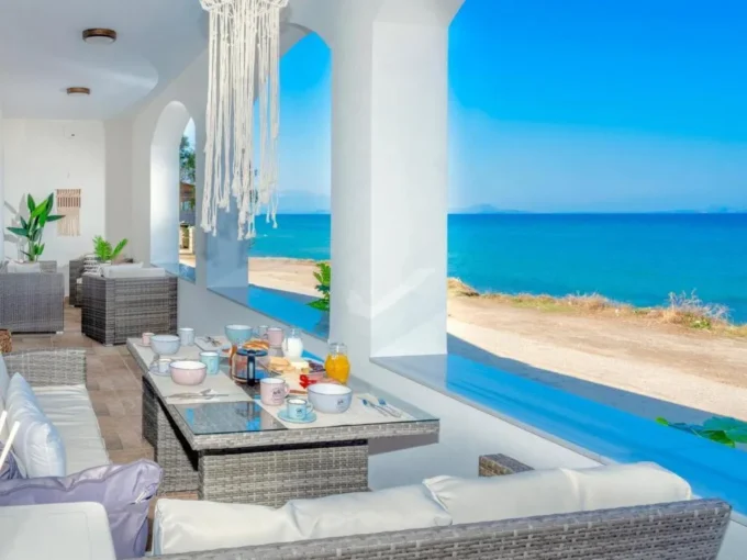 2 Seafront Villas for Sale in Rethymno Crete