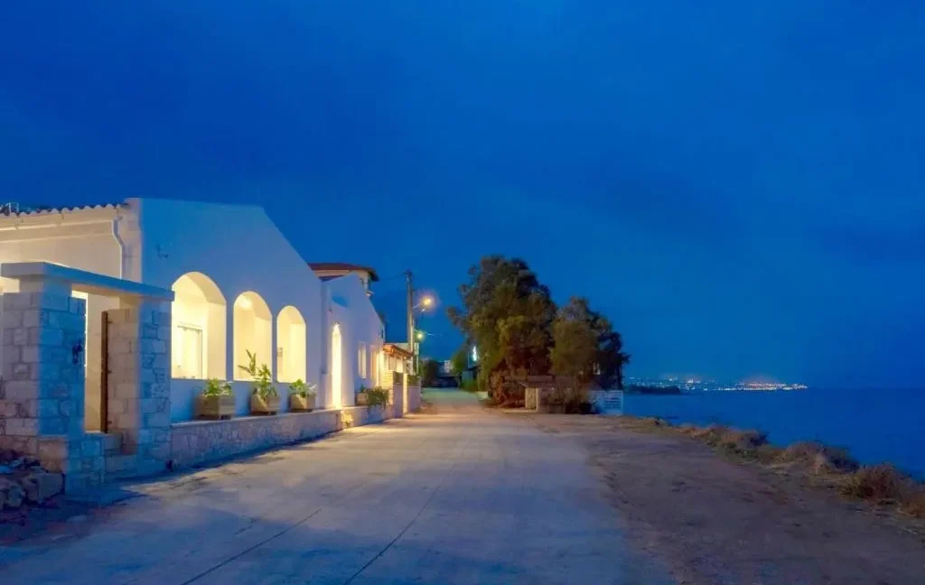 2 Seafront Villas for Sale in Rethymno Crete