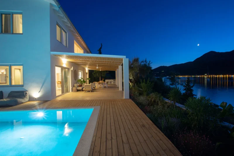 Waterfront Villa for sale Lefkada
