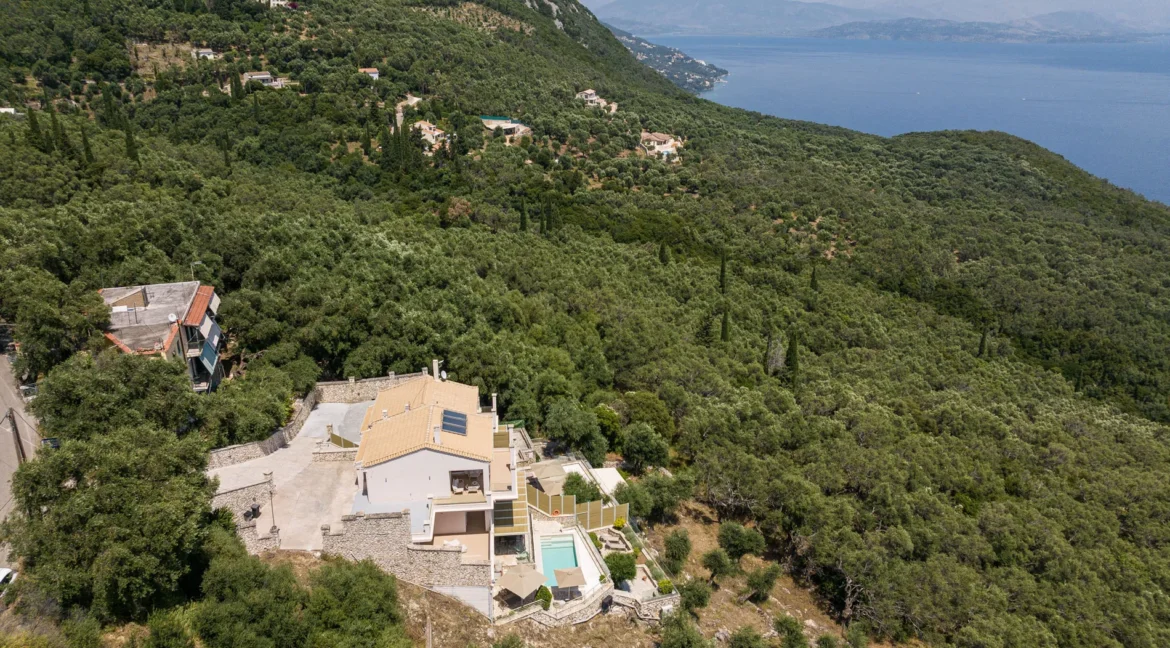 Villa With Seaview In Corfu for sale