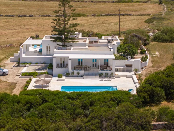 Sea View Villa for Sale in Paros