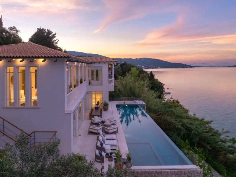 Waterfront Villa for Sale in Lefkada
