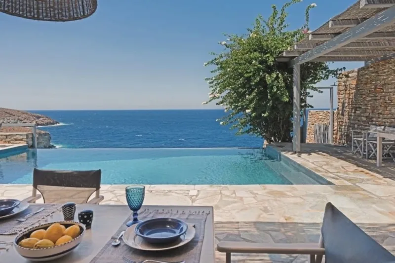 Seafront Villa for Sale in Kea