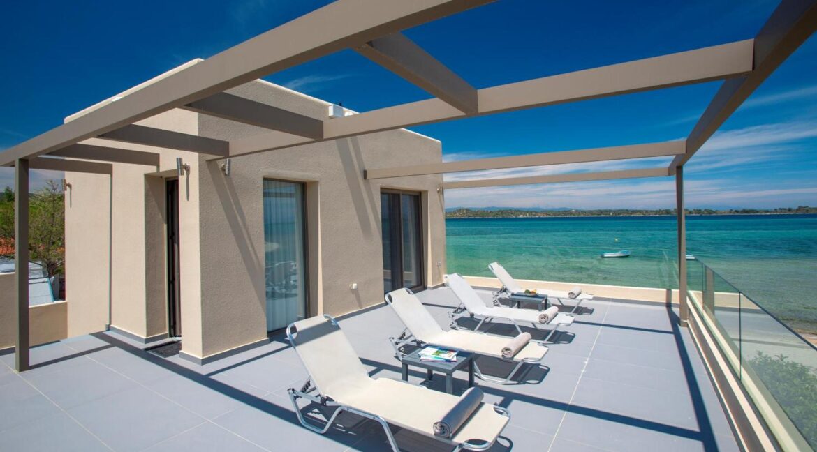 Beachfront Villa for Sale Vourvourou Halkdiki