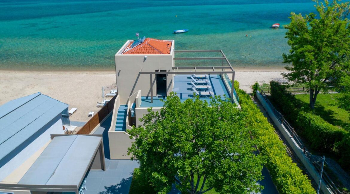 Beachfront Villa for Sale Vourvourou Halkdiki