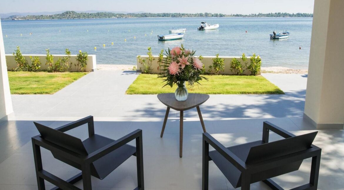 Beachfront Villa for Sale Vourvourou Halkdiki