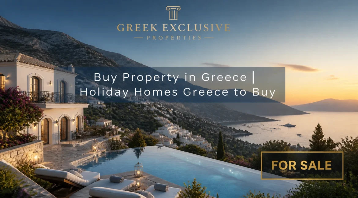 Buy Property in Greece | Holiday Homes Greece to Buy