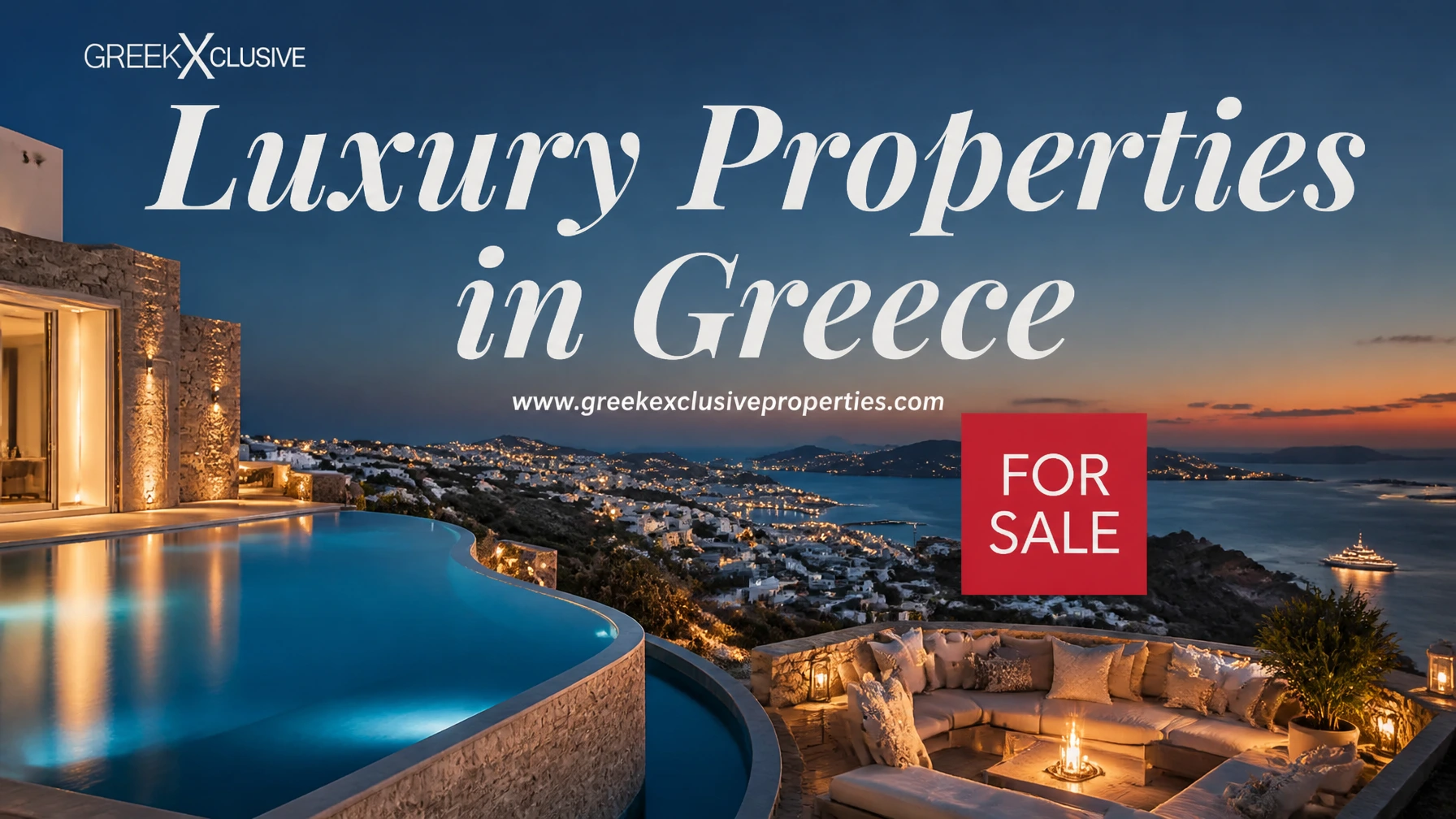 Trophy Villas & Investment Estates in Greece