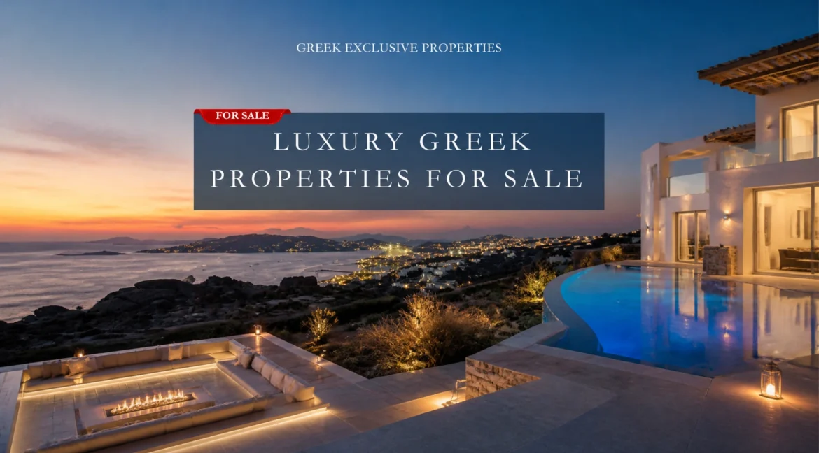 Luxury Real Estate Greece | Villas, Estates & Homes for Sale