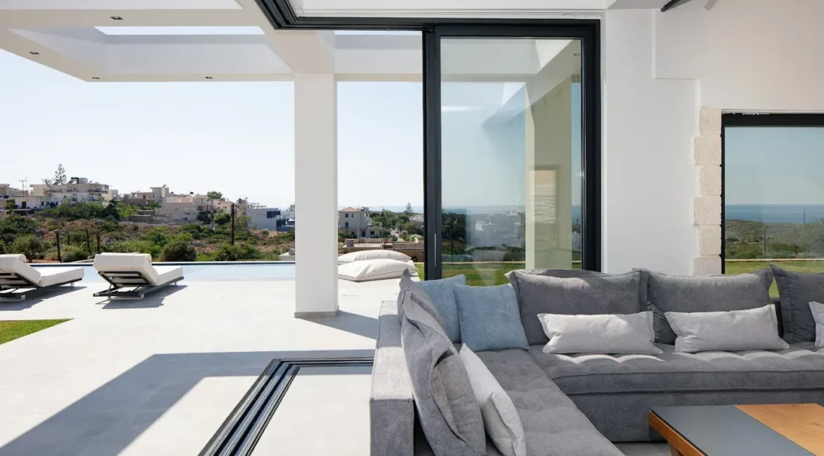 Luxury Villa with Panoramic Sea Views for sale Chania Crete 16