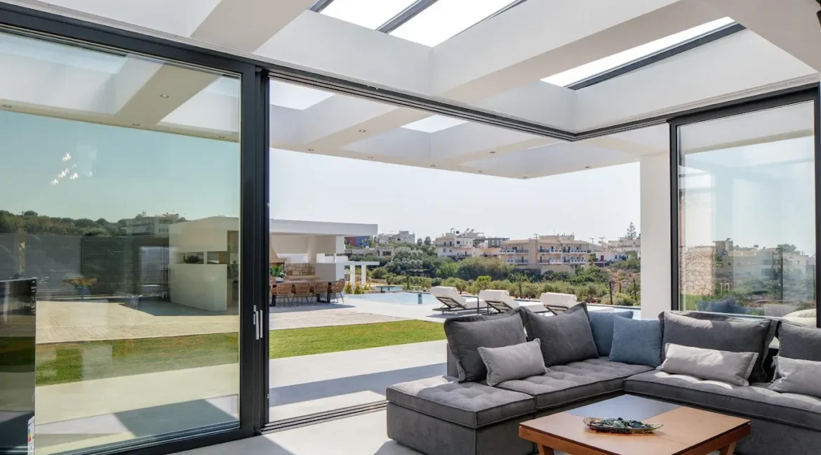 Luxury Villa with Panoramic Sea Views for sale Chania Crete 17