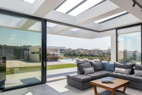 Luxury Villa with Panoramic Sea Views for sale Chania Crete 17