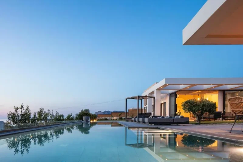 Luxury Villa with Panoramic Sea Views for sale Chania Crete