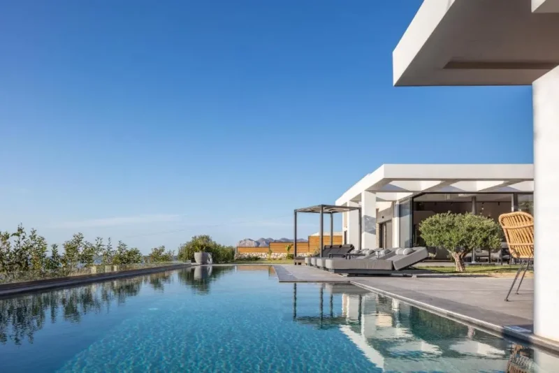 Luxury Villa with Panoramic Sea Views for sale Chania Crete