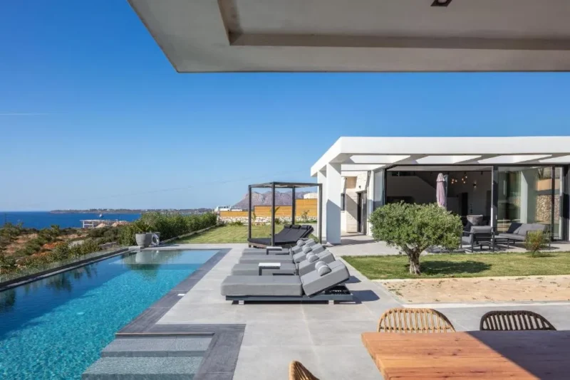 Luxury Villa with Panoramic Sea Views for sale Chania Crete