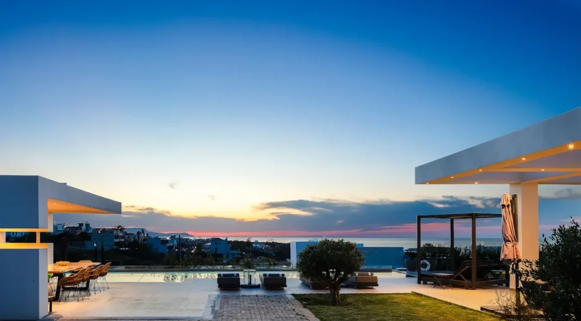 Luxury Villa with Panoramic Sea Views for sale Chania Crete 24