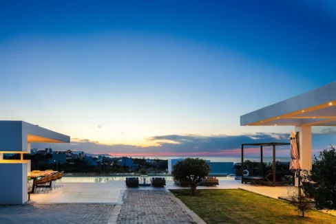 Luxury Villa with Panoramic Sea Views for sale Chania Crete 24