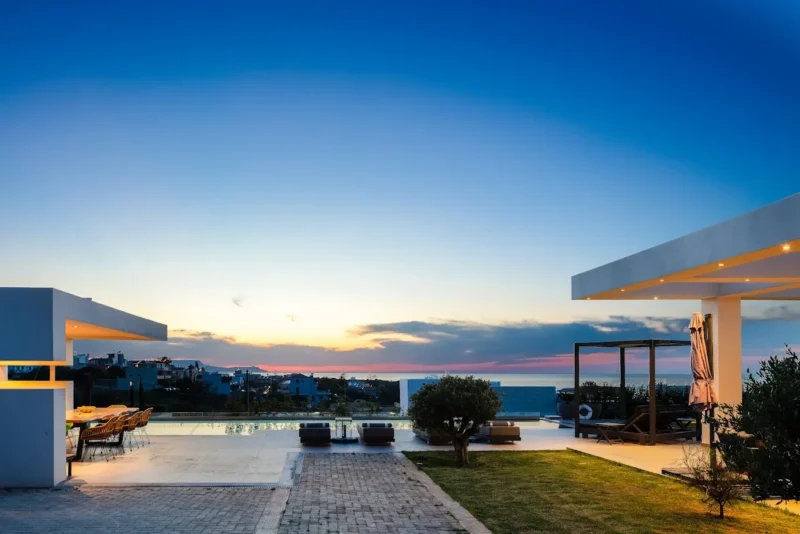 Luxury Villa with Panoramic Sea Views for sale Chania Crete
