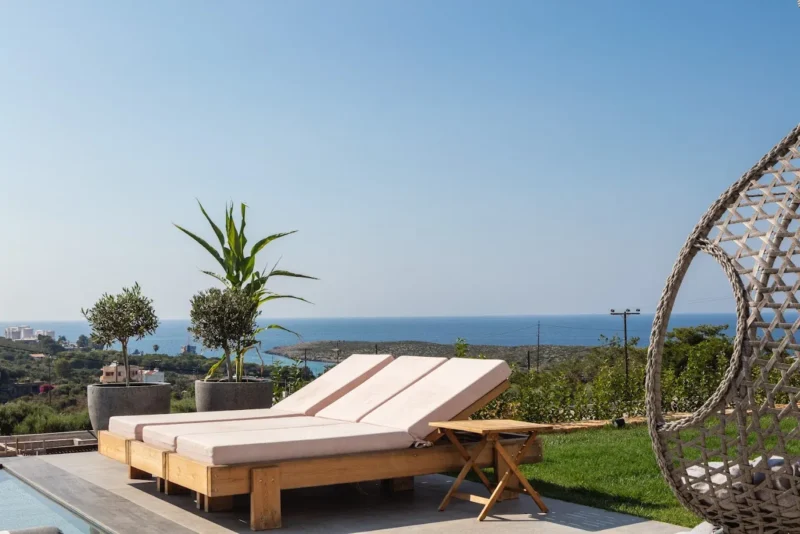 Luxury Villa with Panoramic Sea Views for sale Chania Crete