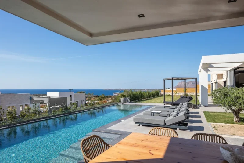 Luxury Villa with Panoramic Sea Views for sale Chania Crete