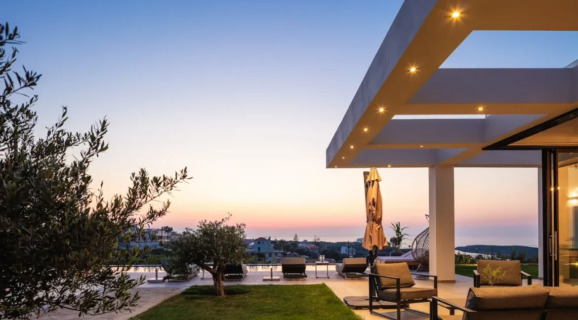 Luxury Villa with Panoramic Sea Views for sale Chania Crete 28