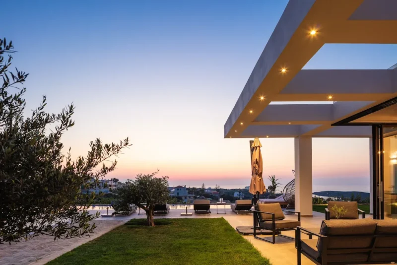 Luxury Villa with Panoramic Sea Views for sale Chania Crete