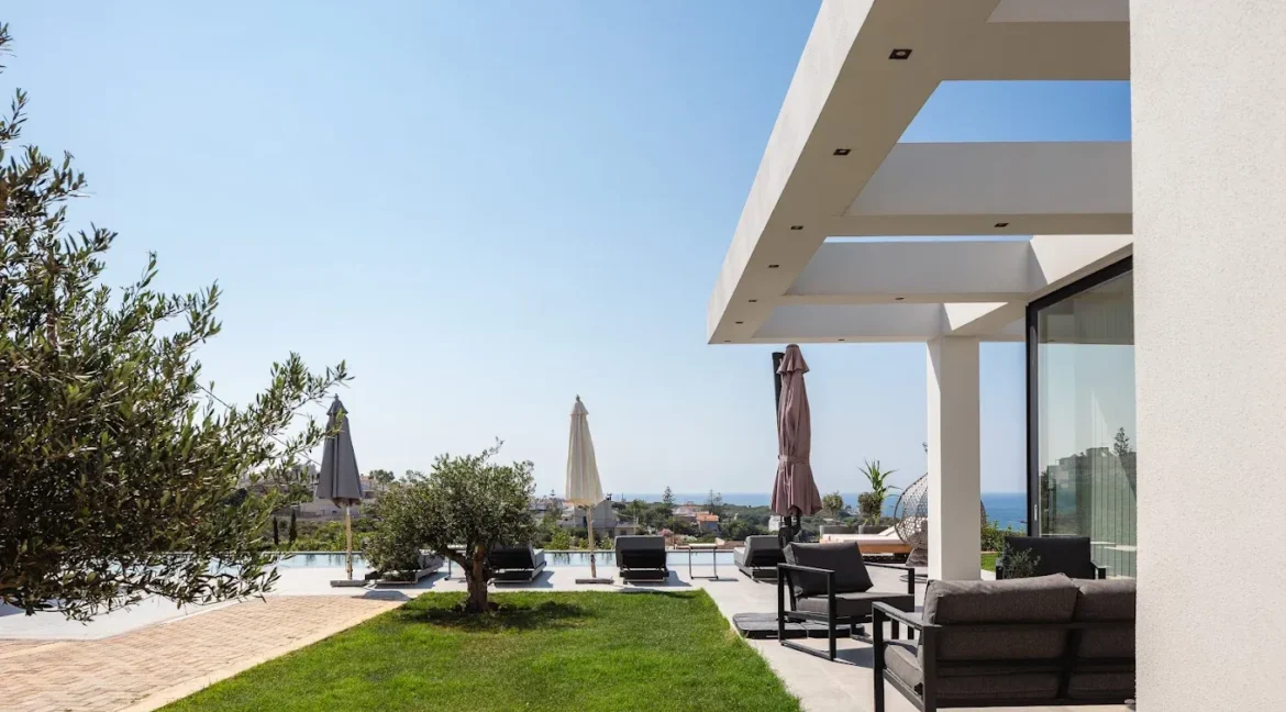 Luxury Villa with Panoramic Sea Views for sale Chania Crete 29