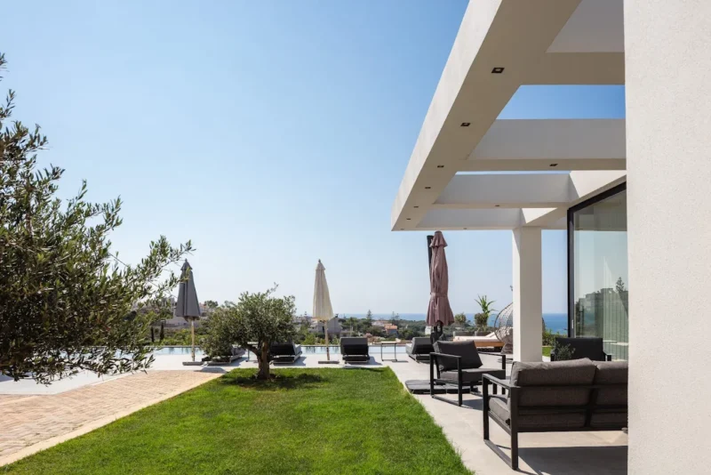 Luxury Villa with Panoramic Sea Views for sale Chania Crete