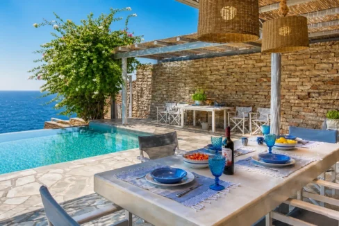 Seafront Villa for Sale in Kea