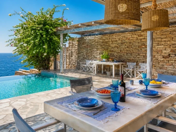 Seafront Villa for Sale in Kea