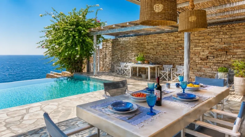 Seafront Villa for Sale in Kea