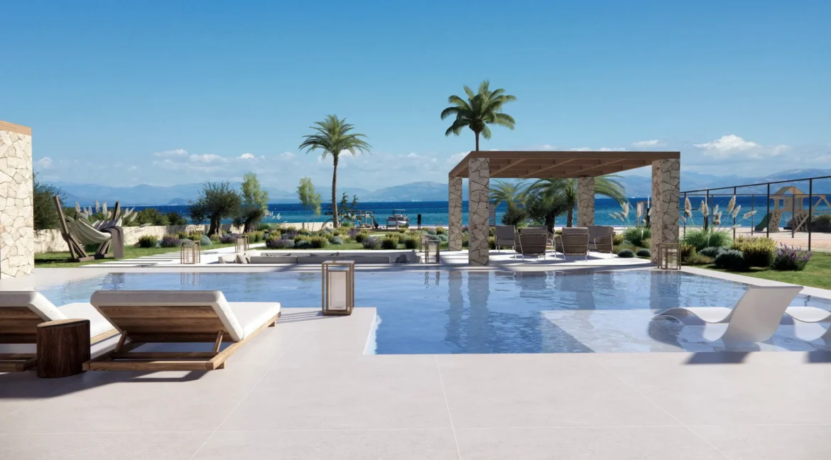 Beautiful Waterfront Villa for Sale in Corfu