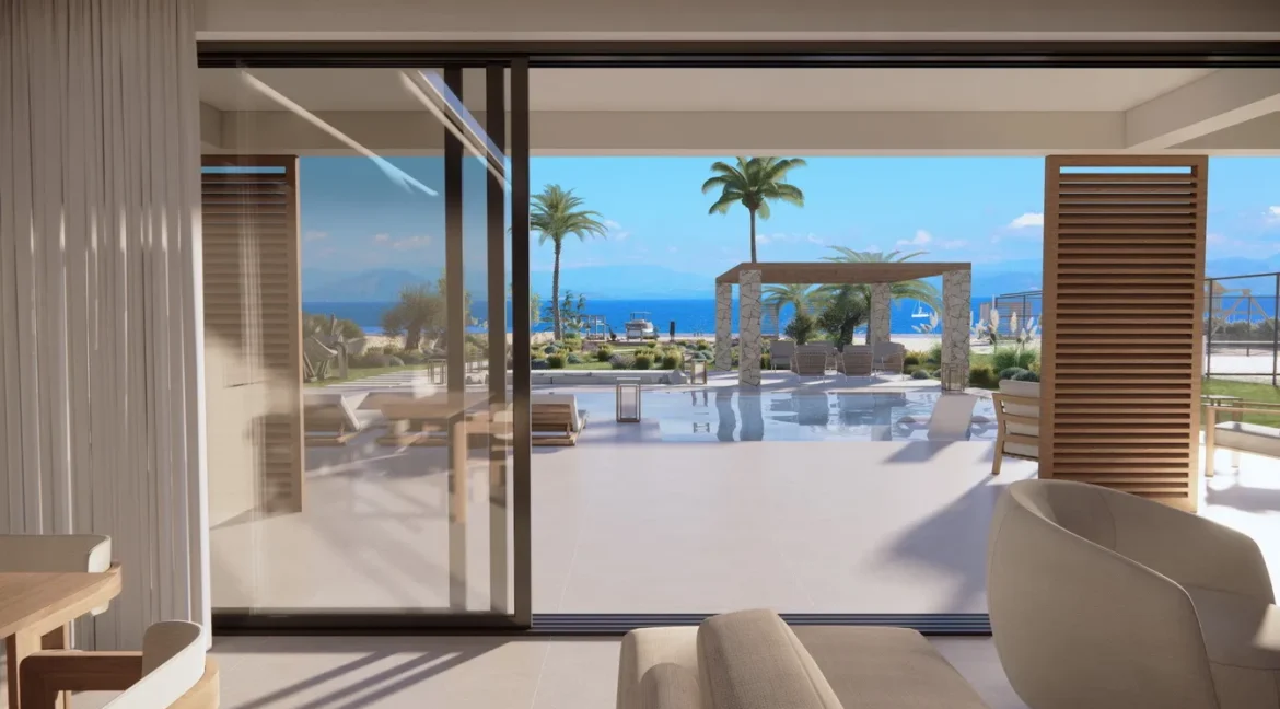 Beautiful Waterfront Villa for Sale in Corfu