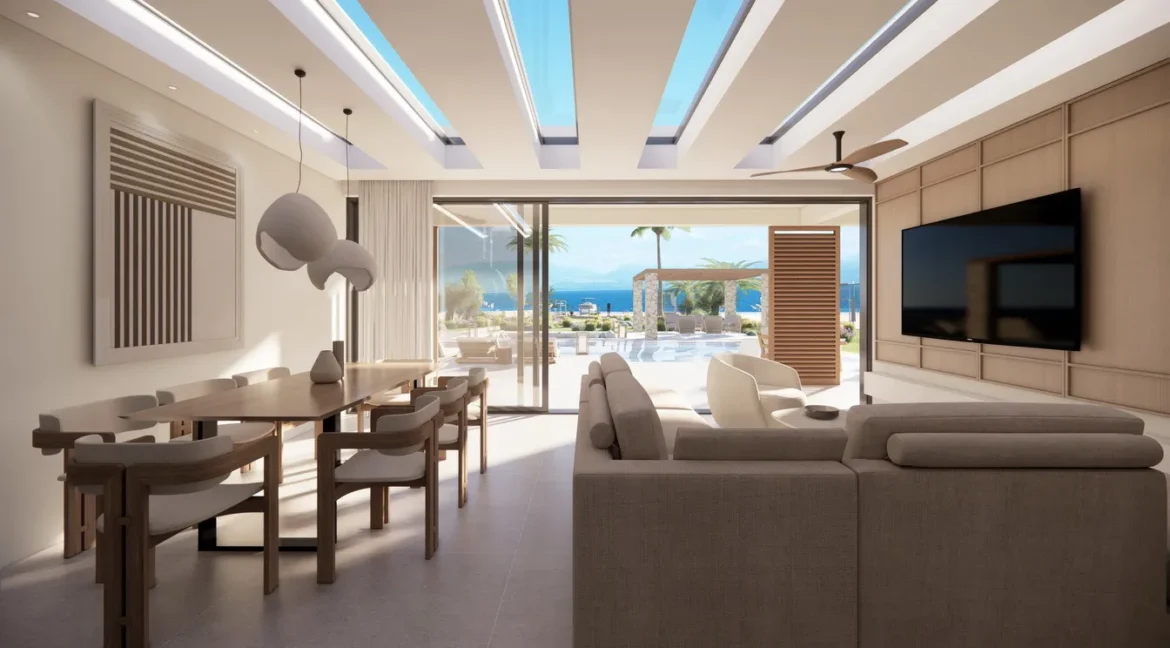 Beautiful Waterfront Villa for Sale in Corfu