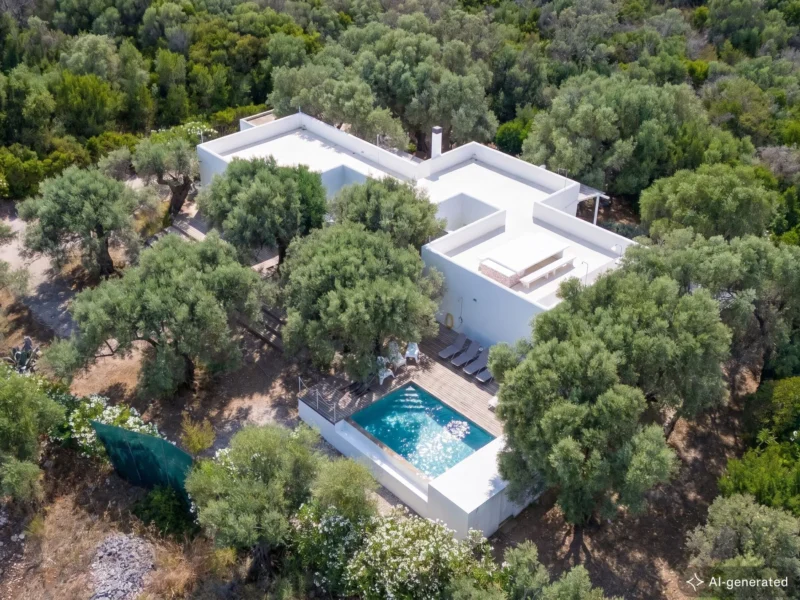 Villa for Sale in Lefkada, Sivota, Olive Grove Estate