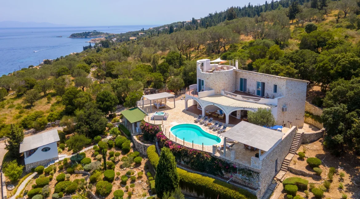 Panoramic Villa in Paxos for sale