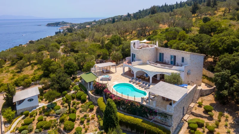 Panoramic Villa in Paxos for sale