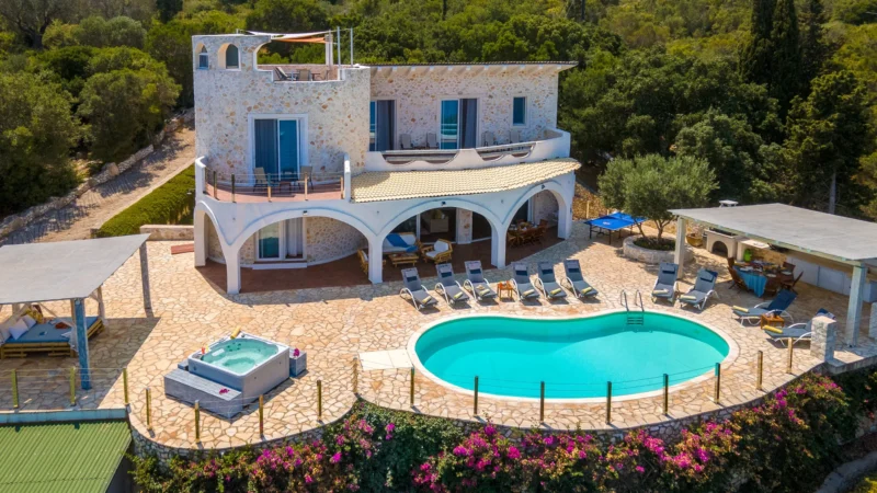 Panoramic Villa in Paxos for sale