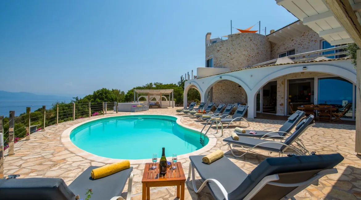 Panoramic Villa in Paxos for sale