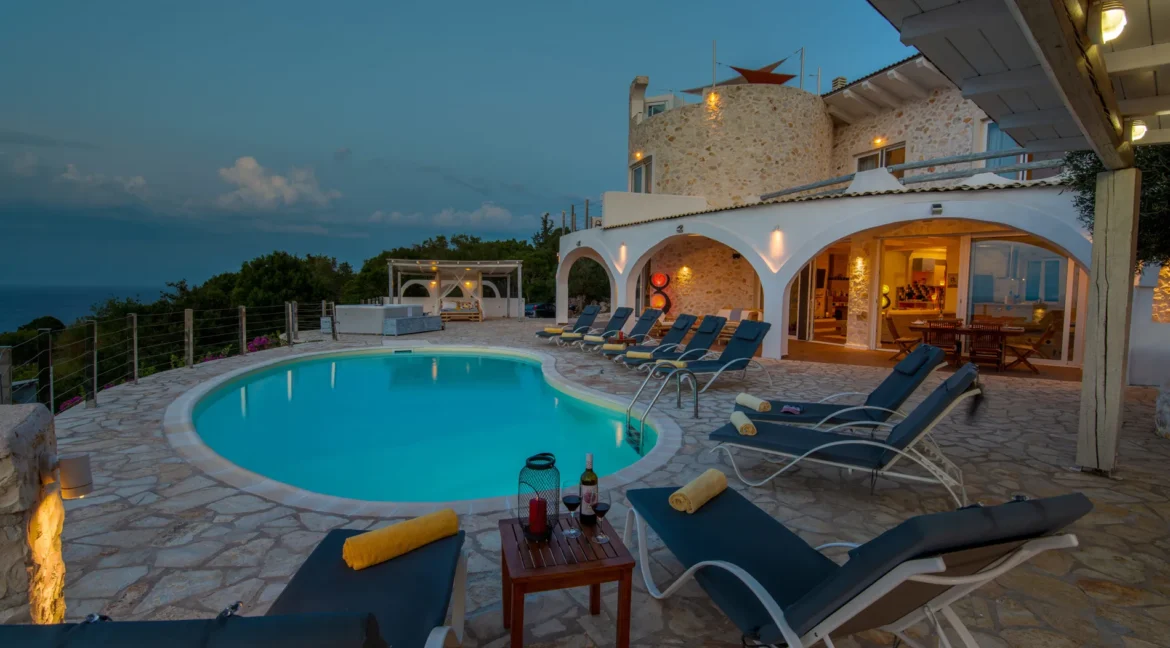 Panoramic Villa in Paxos for sale
