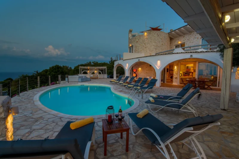 Panoramic Villa in Paxos for sale