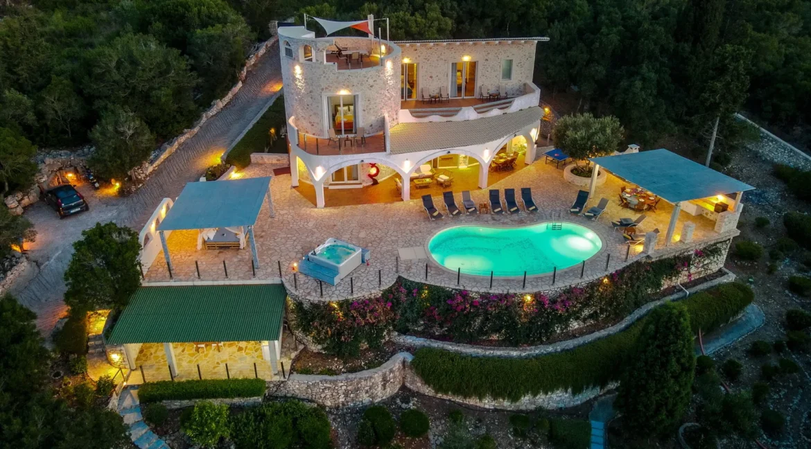 Panoramic Villa in Paxos for sale