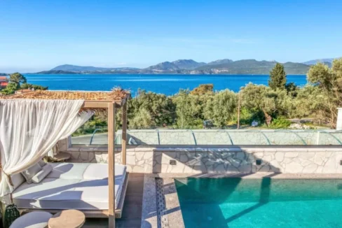 Sea View Complex of 3 Villas for sale in Lefkada
