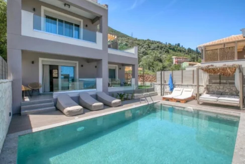 Sea View Complex of 3 Villas for sale in Lefkada
