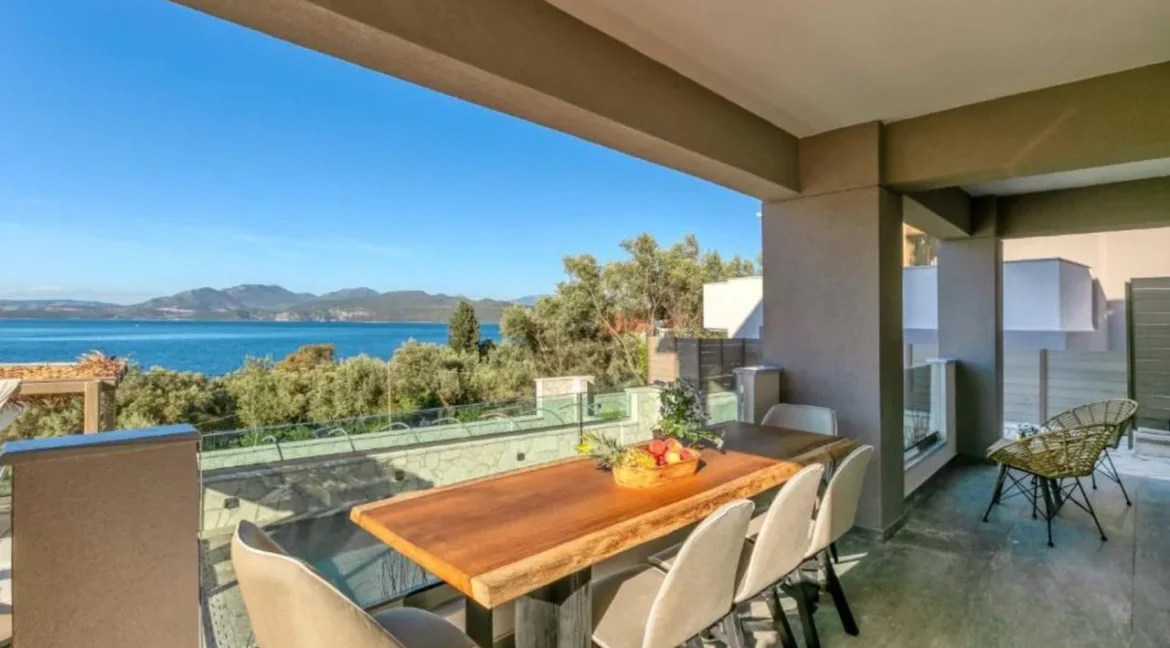 Sea View Complex of 3 Villas for sale in Lefkada