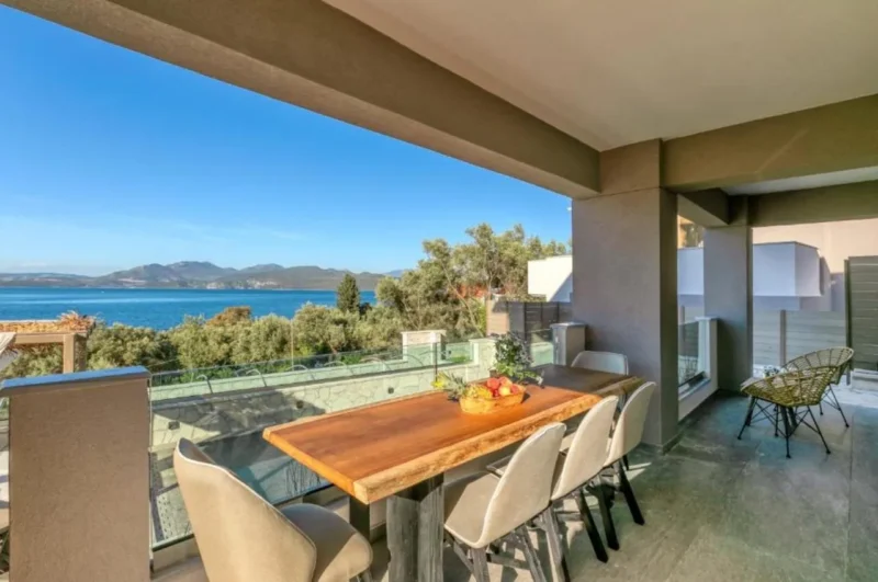 Sea View Complex of 3 Villas for sale in Lefkada