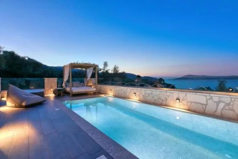 Sea View Complex of 3 Villas for sale in Lefkada