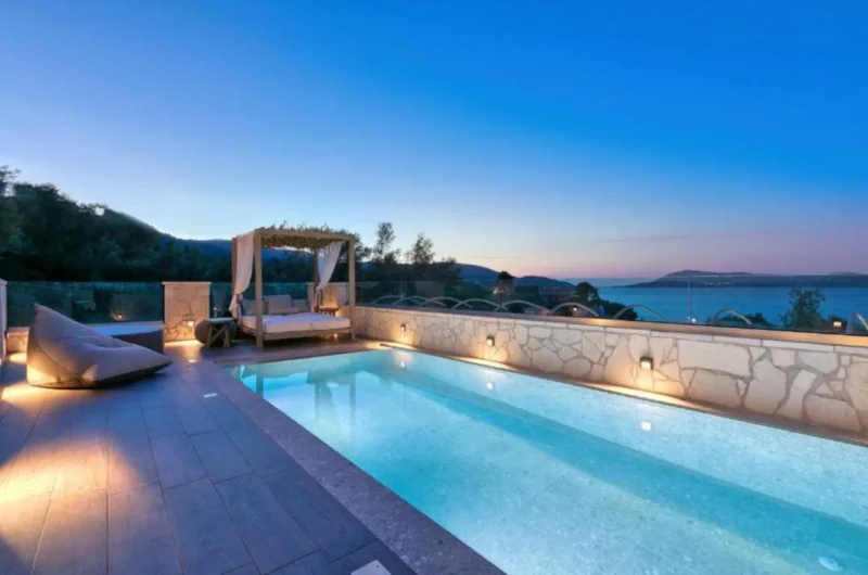 Sea View Complex of 3 Villas for sale in Lefkada