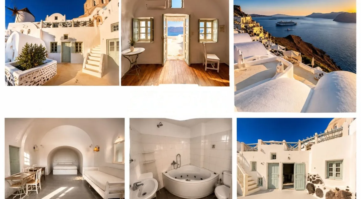 Luxury Villa for Sale in Caldera Oia Santorini