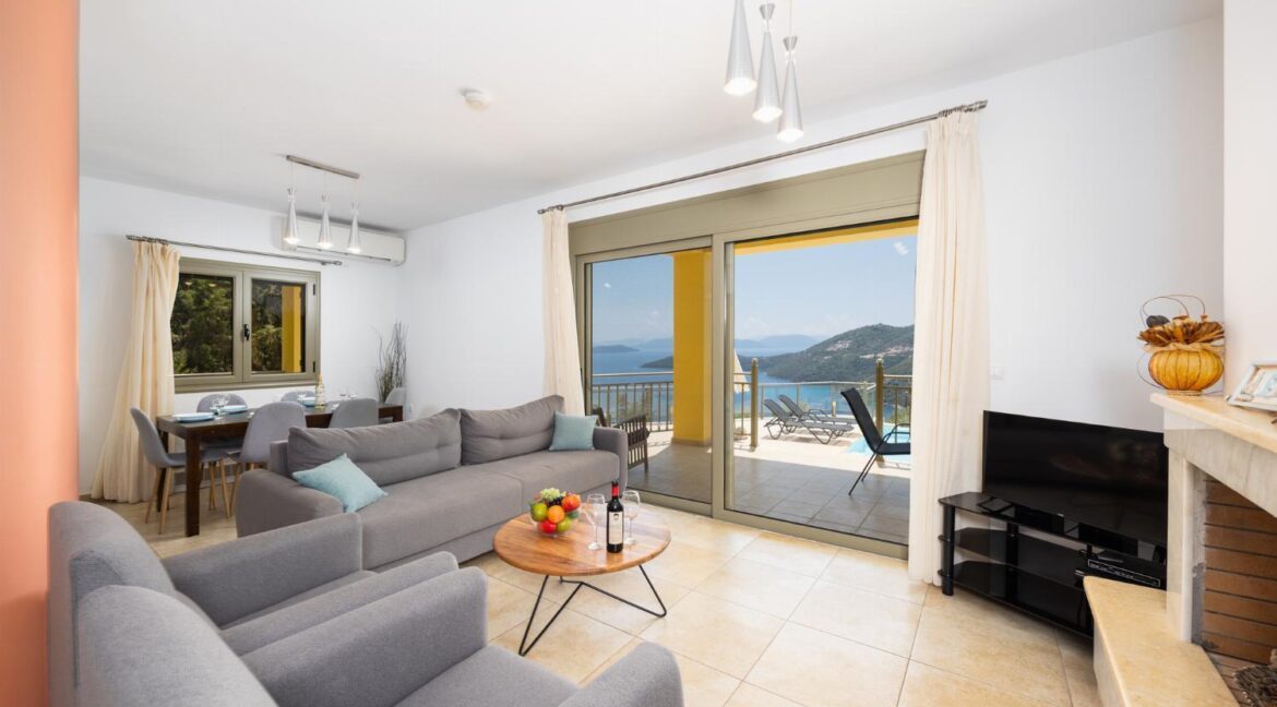 Sea View Villa with Infinity Pool Lefkada for sale 21